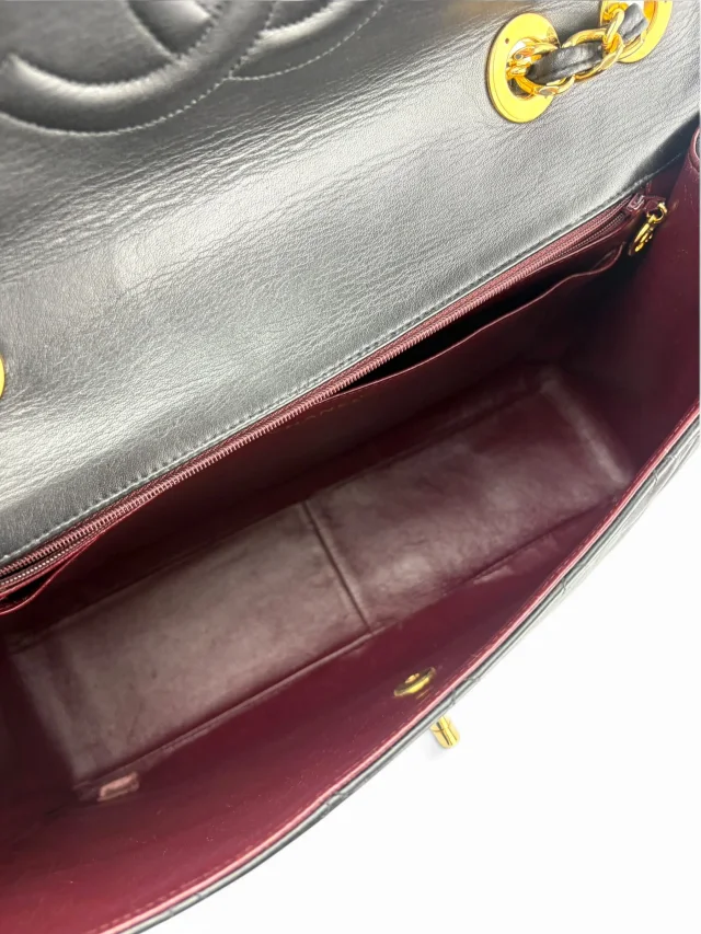 Chanel Vintage Maxi Single Flap in Lambskin from Season 2 Consign, photo 13 of 13