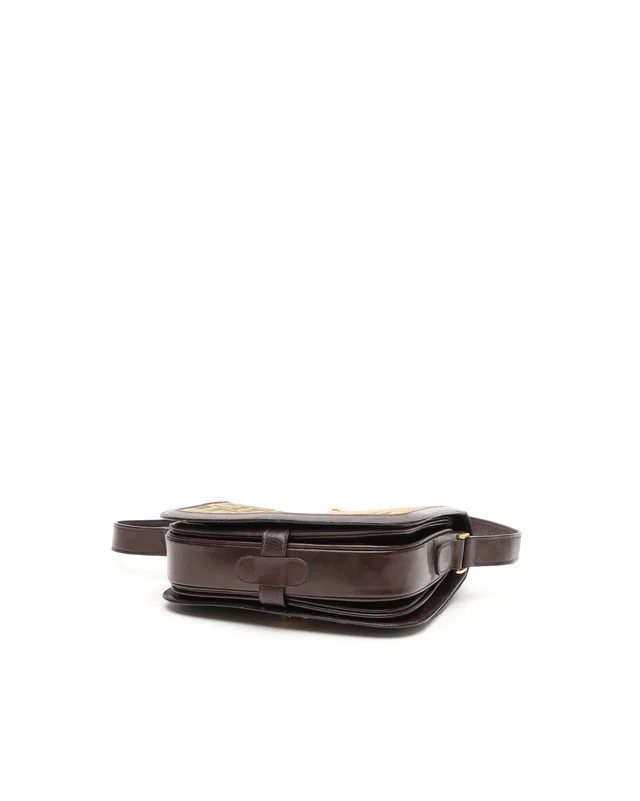 Fendi Zucca Shoulder Bag in Canvas from A Retro Tale, photo 4 of 12