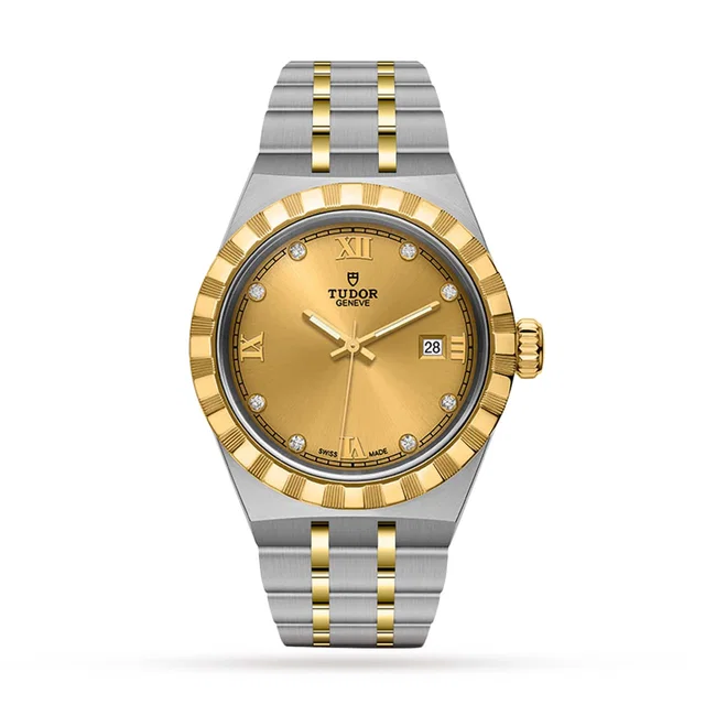 Tudor Royal Date in silver|gray from WatchesOfSwitzerland