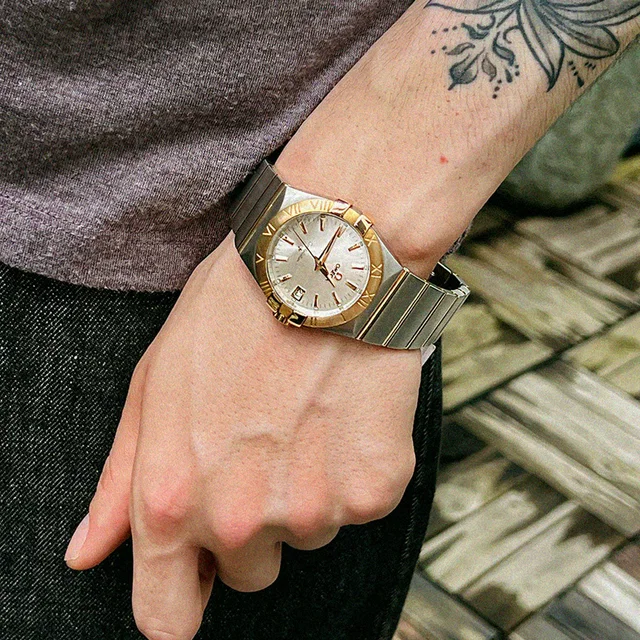Omega Constellation 123.20.35.60.02.002 Quartz Silver from VINTAGE QOO TOKYO