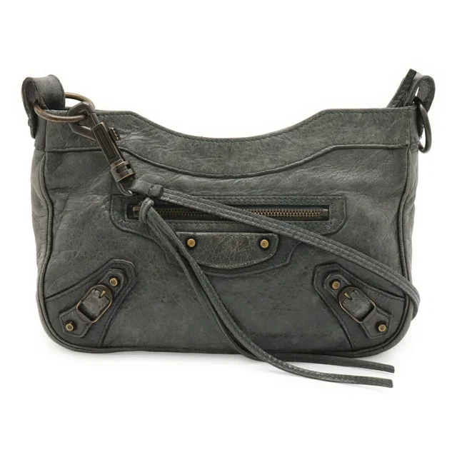 Balenciaga The Hip Calfskin Shoulder Bag in Calfskin from LuxUness