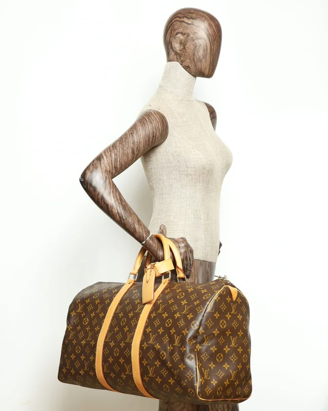 Louis Vuitton Epi Keepall 55 Weekend Bag in Suede from A Retro Tale, photo 14 of 14