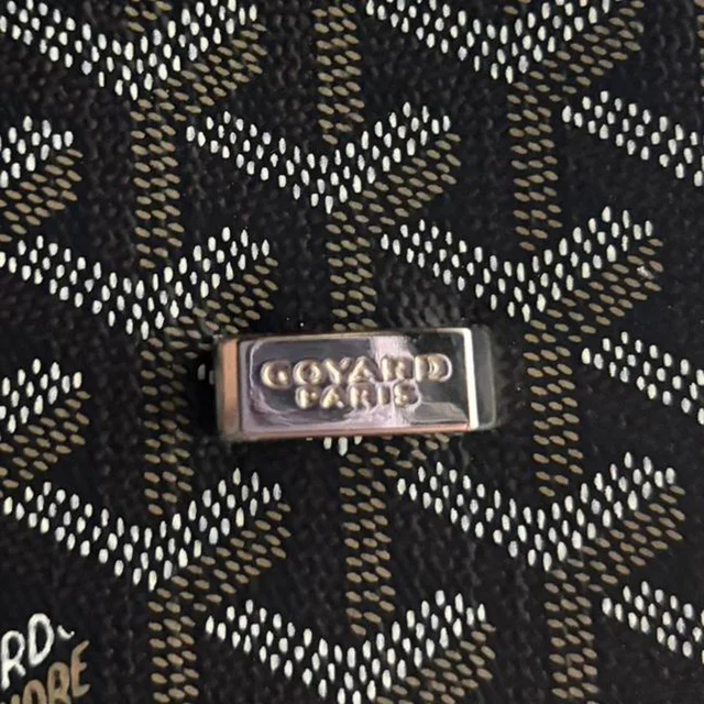 Goyard Men's Crossbody bags - Black/Brown in black|brown|red from Depop, photo 5 of 5