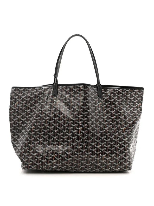 Goyard Goyardine Saint Louis Gm Black #293748g21b in black Coated canvas from Poshmark