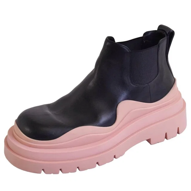 Bottega Veneta Boots Tire in Leather from The Reluxe