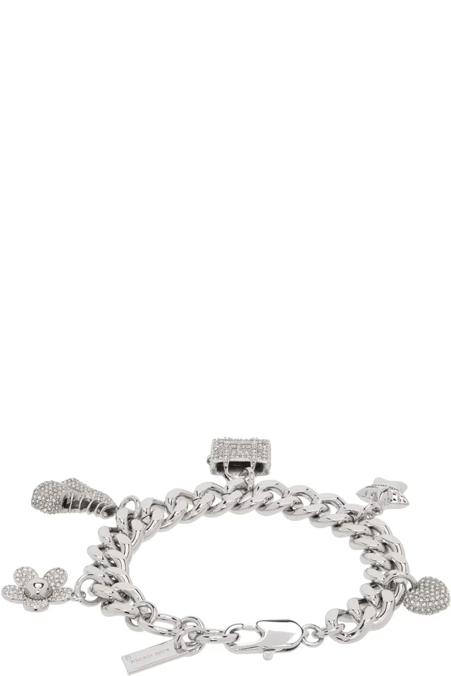 Marc Jacobs 'The Pave Mini Icon Charm' Bracelet, photo 2 of 3 from SSENSE