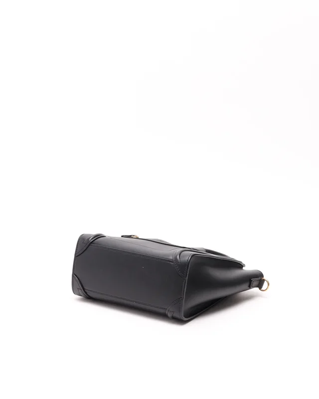Celine Nano Luggage Bag in Leather from A Retro Tale, photo 4 of 8