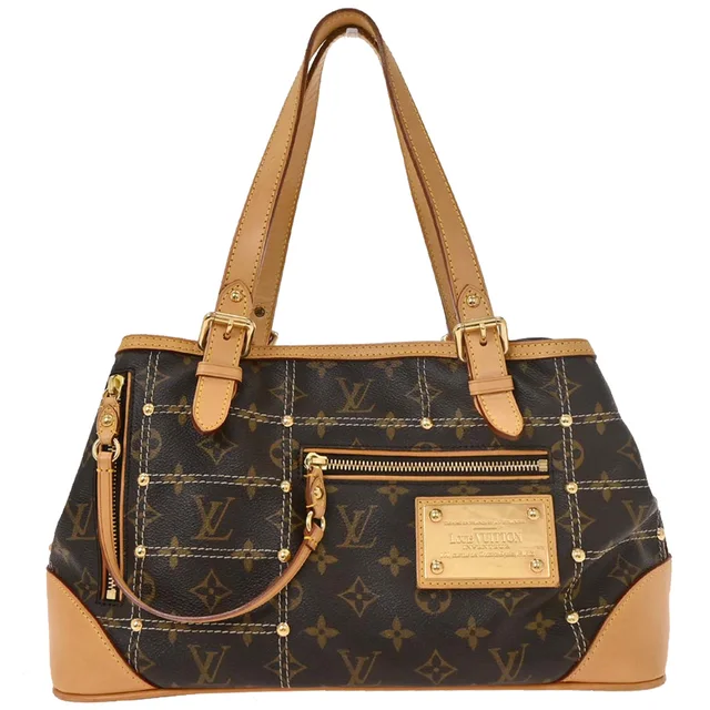 Louis Vuitton 2007 Monogram Riveting Handbag M40140 in Coated canvas from AMORE Vintage Tokyo