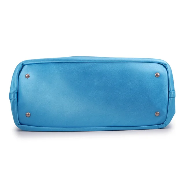 Balenciaga LEOPOLDA Tote Bag Blue789817 Satin Leather Size XL in Satin from GALLERY RARE, photo 3 of 3