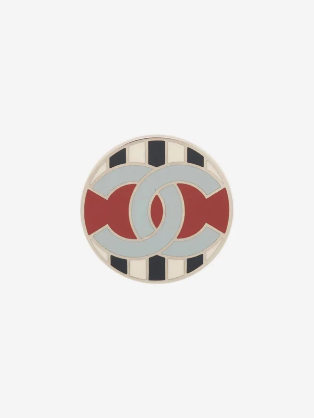 Chanel Silver Coco Mark 16S brooch in Silver from Sign of the Times