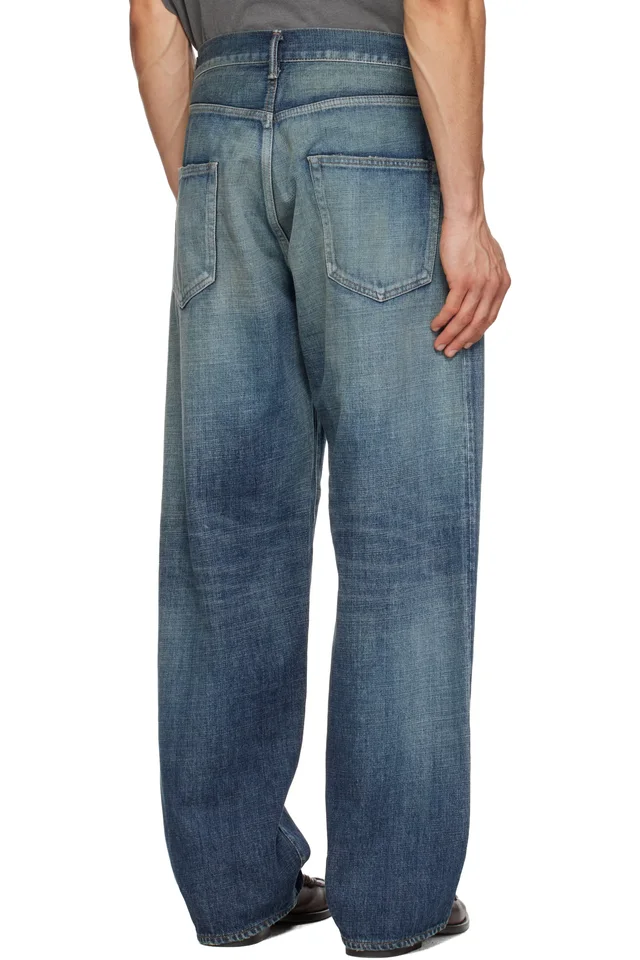 nanamica Blue Selvage Jeans, photo 3 of 4 from SSENSE