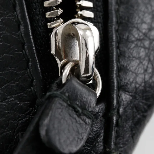 Balenciaga Everyday Waist Leather Black Bag in Black Leather from HEWI, photo 7 of 10