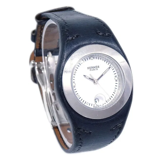 Hermès Arne Watch in Leather from AMORE Vintage Tokyo