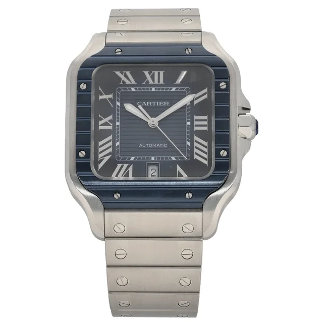Cartier Santos WSSA0048 39.8mm Stainless Steel Watch from H&T