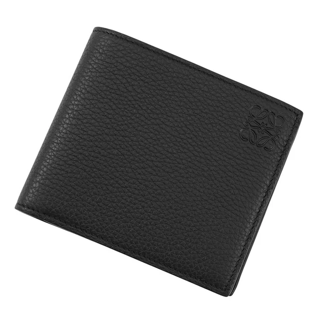 Loewe bifold coin wallet BlackC660501X03 Soft Grained Calf Leather in Calfskin from GALLERY RARE