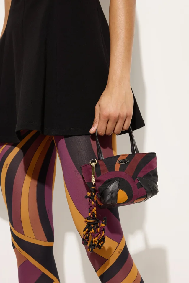 Emilio Pucci Silk Twill Palio Bag, photo 4 of 5 from SENSER