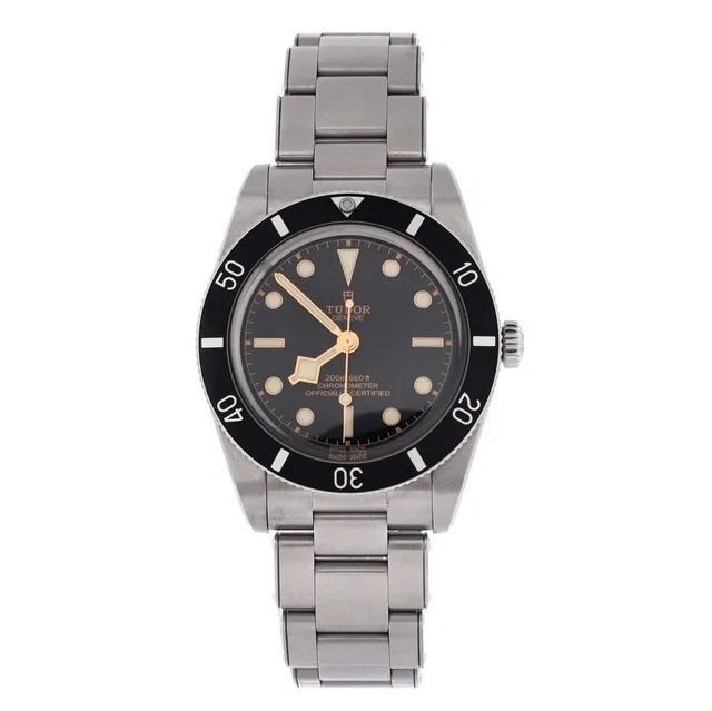 Tudor Black Bay 54 Automatic Watch (79000N) in Black from Rebag