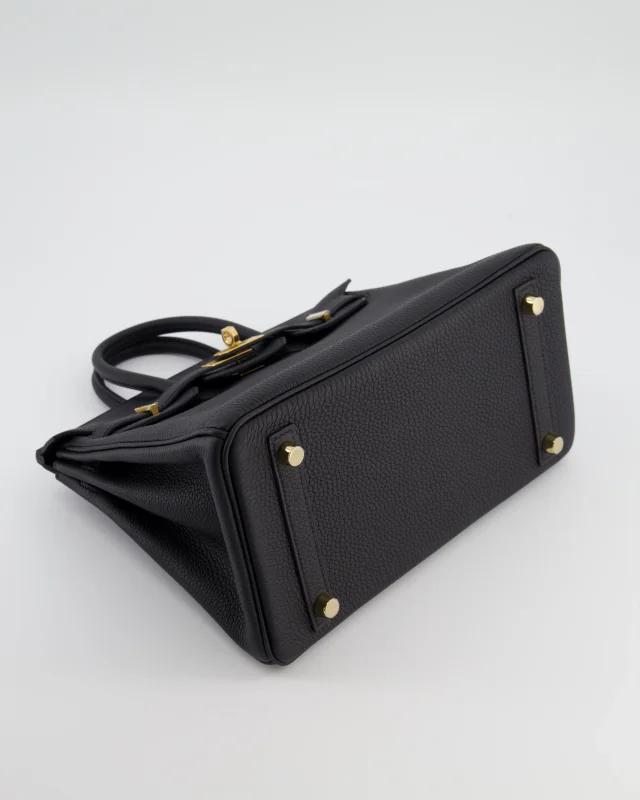 Hermès Birkin 25 Retourne Bag in Black Togo leather from Sellier, photo 19 of 23