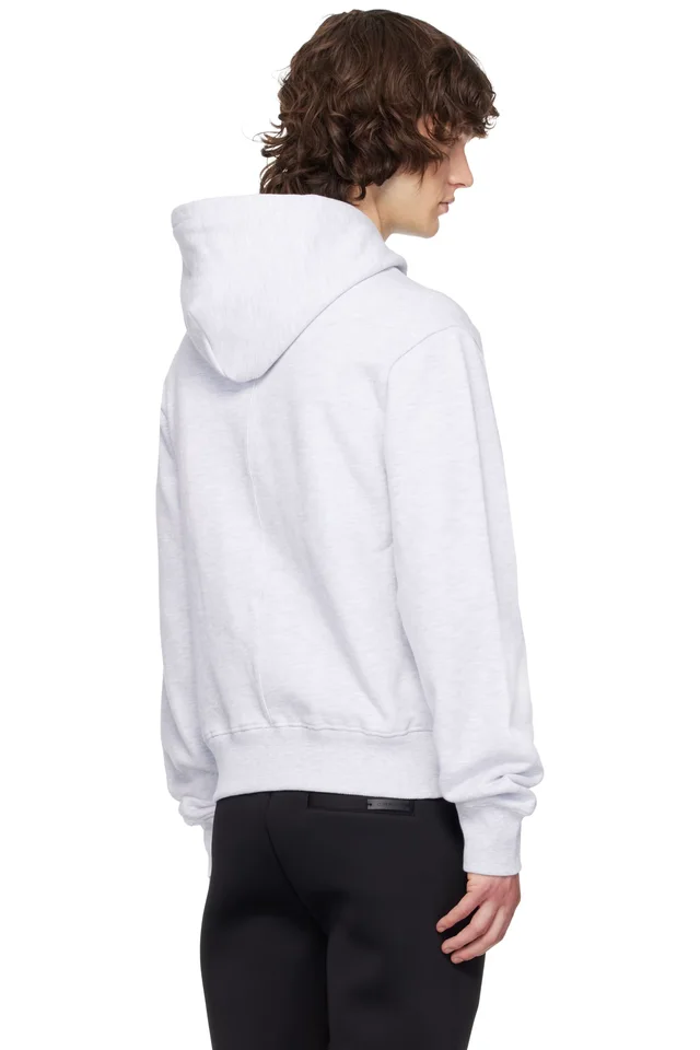 Entire Studios Gray Standard Hoodie, photo 3 of 4 from SSENSE