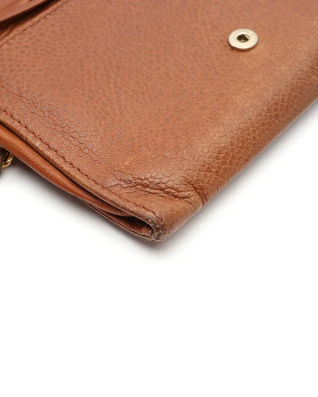 Chanel Coco Mark Mini Wallet on Chain Bag in Caviar leather from A Retro Tale, photo 4 of 9