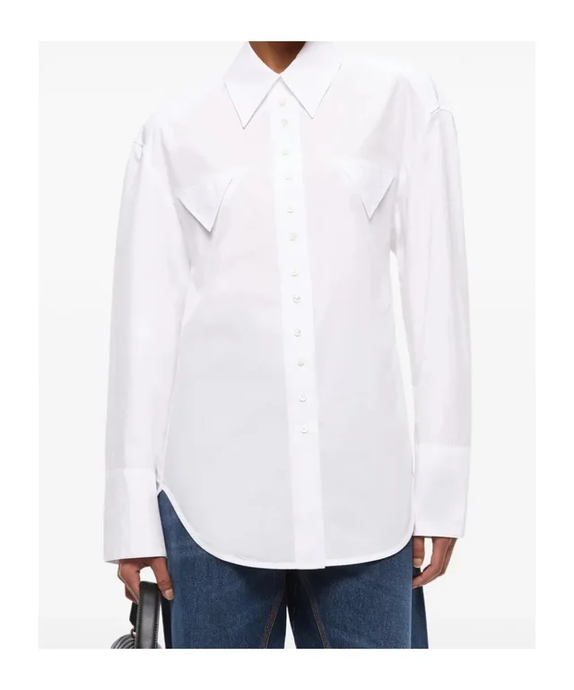 Pinko slim-fit shirt with drawstring, photo 3 of 6 from SENSER