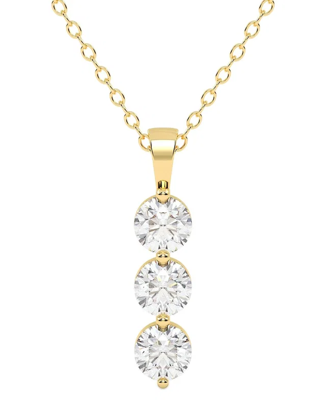 Lab Grown Diamonds 14K 2.00 ct. tw. Lab-Grown Diamond Necklace, image 1 of 1 from Rue La La