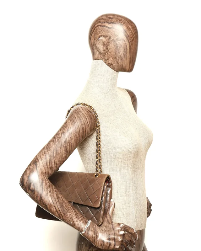 Chanel Classic Medium Double Flap Bag in Leather from A Retro Tale, photo 12 of 12