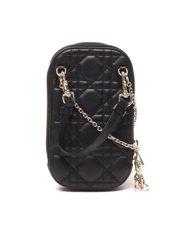 2022s Lady Dior Call'in Phone Holder in Lambskin from A Retro Tale, photo 2 of 2
