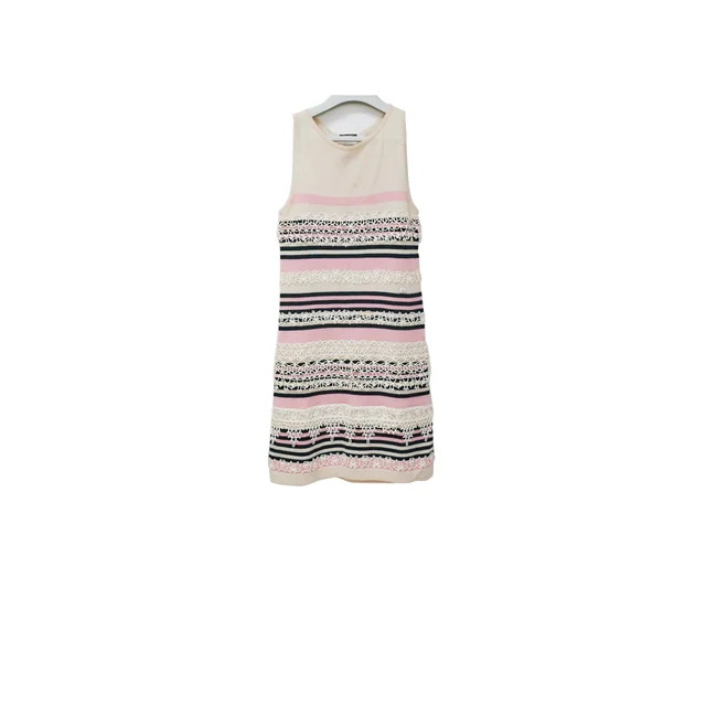 Chanel Striped Cashmere Dress in Cashmere from The Purse Affair