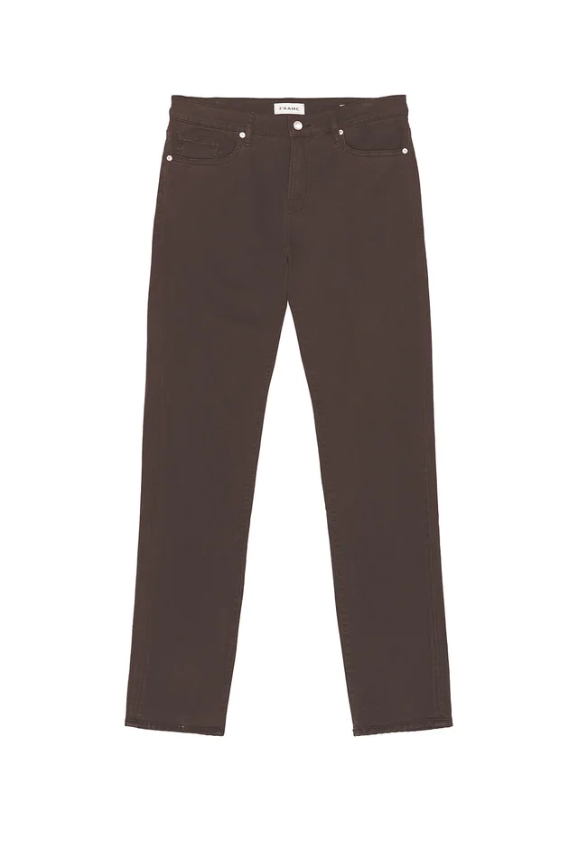 FRAME L'Homme Slim Jean in Dark Chocolate, photo 5 of 5 from REVOLVE (Canada)