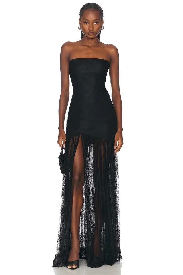 retrofete Jeanette Dress in Black from FWRD, photo 1 of 1