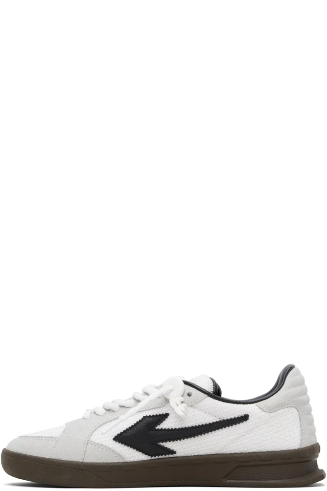 Off-White White & Gray End Of Play Sneakers, photo 3 of 3 from SSENSE