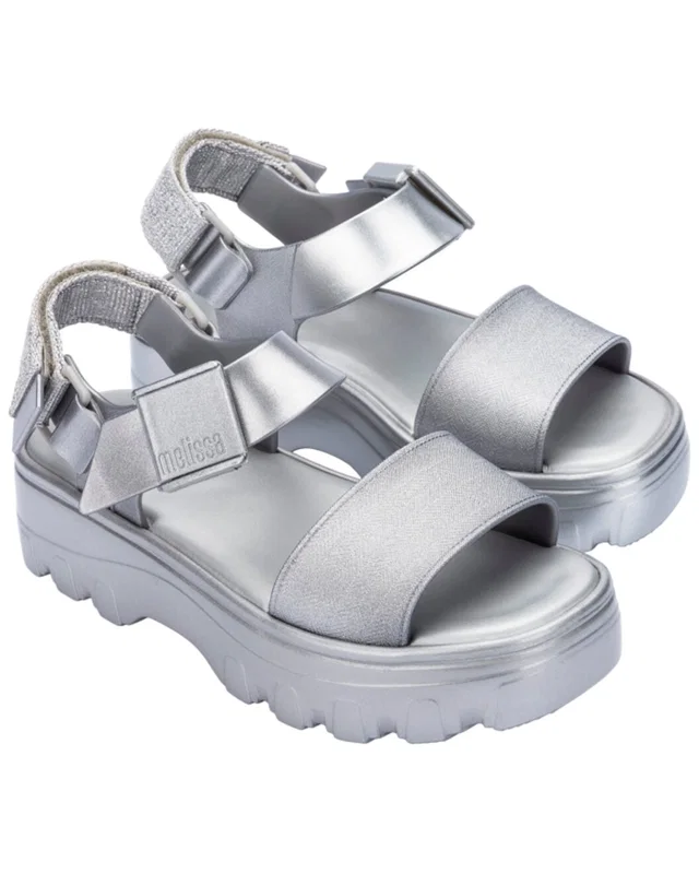 Melissa Shoes Kick Off Metallic Platform, image 1 of 1 from Rue La La