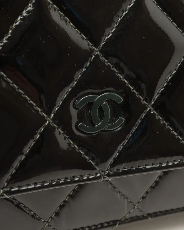 Chanel Patent Wallet On Chain Bag in Patent leather from A Retro Tale, photo 7 of 11