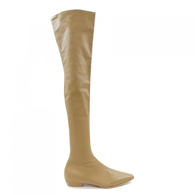 Bottega Veneta Leather Long Boots in Leather from LuxUness