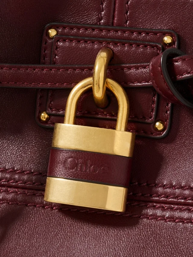 Chloe SMALL PADDINGTON SLING TOP-HANDLE BAG IN SOFT LEATHER, photo 5 of 6 from SENSER