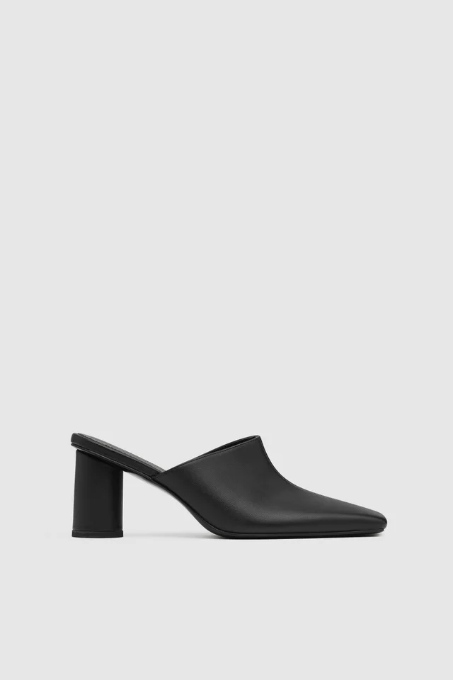 St Agni Clog Cylinder Heel - Black from St. Agni, photo 1 of 1