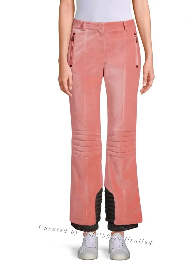 Moncler Velvet Ski Pants, Women's (Size 36) in multicolor Velvet from Grailed