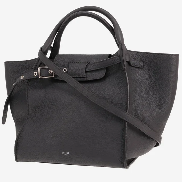 Celine handbag – Big Bag in grey grained leather from Collector Square