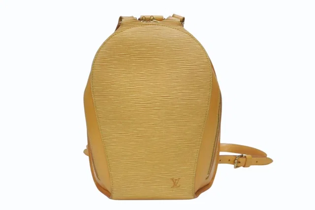 Louis Vuitton Epi Mabillon Backpack Tassili Yellow in Yellow Leather from The Reluxe