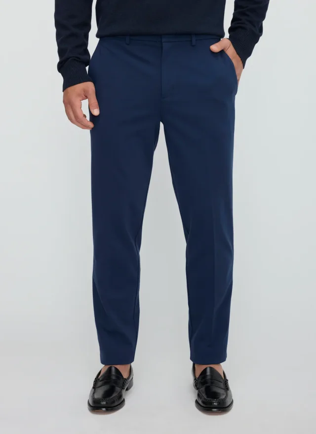 Kit and Ace Tenure Air Ponte Pants in Deep Blue Sculpted Ponte, photo 2 of 6 from Kit and Ace