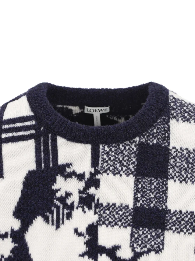 Loewe Short Sleeve Crewneck Jumper, photo 6 of 9 from SENSER