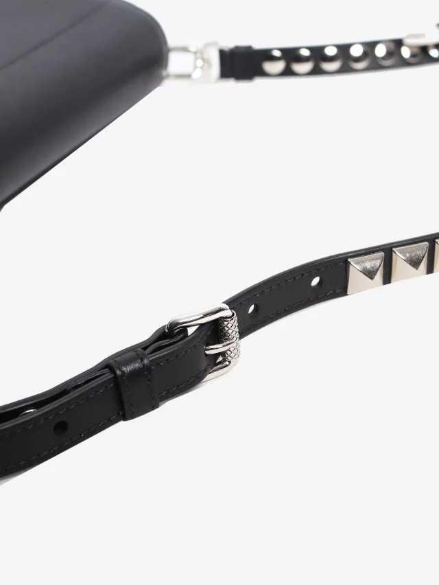 Prada Black and orange medium Elektra robot shoulder bag in Black Leather from Sign of the Times, photo 6 of 8