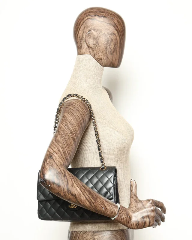 Chanel Classic Medium Double Flap Bag in Lambskin from A Retro Tale, photo 11 of 11