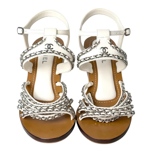 Chanel Strappy Sandal Shoes - size 40 from Luxury Promise