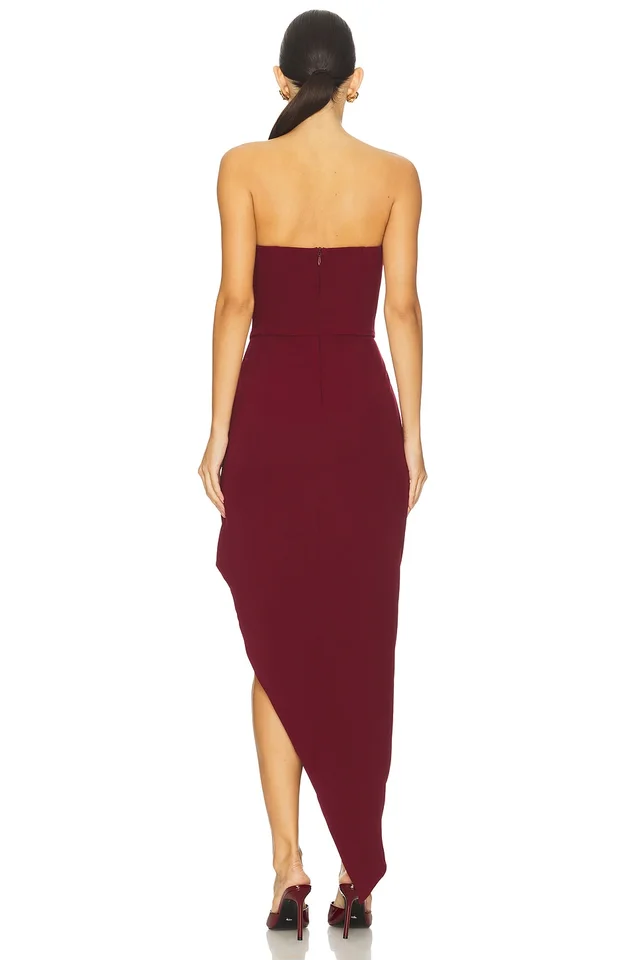 superdown Victoria Corset Maxi Dress in Oxblood, photo 3 of 3 from REVOLVE (Canada)