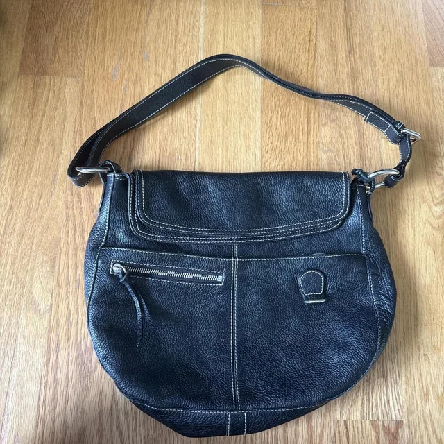 Furla Women's Shoulder bags - Black in black from Depop