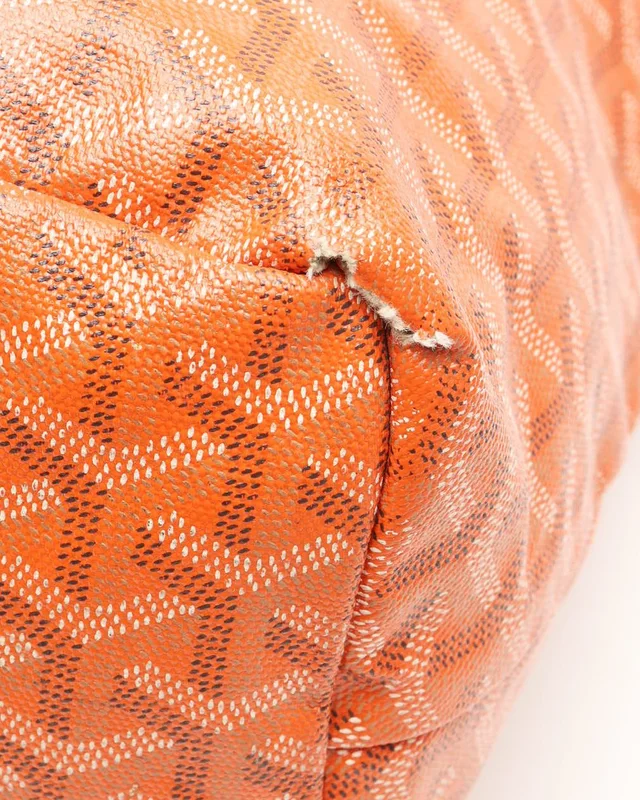 Goyard Saint Louis PM Tote Bag in Canvas from A Retro Tale, photo 9 of 12