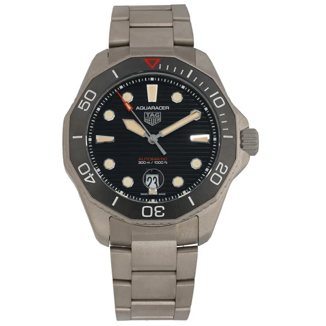 TAG Heuer Aquaracer WBP208D 43mm Titanium Watch from H&T