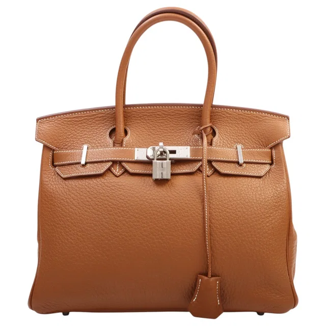 Hermès 2007 Birkin 30 Gold in Gold Togo leather from VINTAGE QOO TOKYO